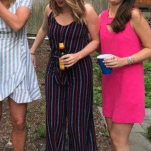 Red, White and Blue flattering jumpsuit